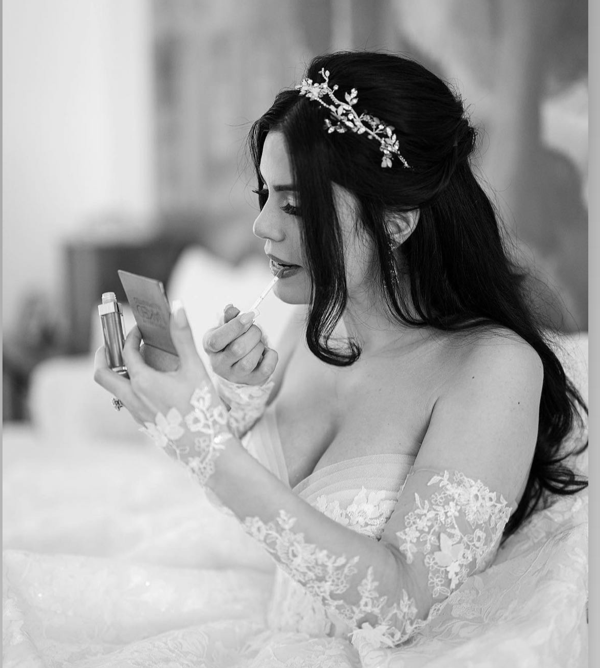 Opal Bridal Headband, , Quinceanera Forehead Accessory  display picture 3