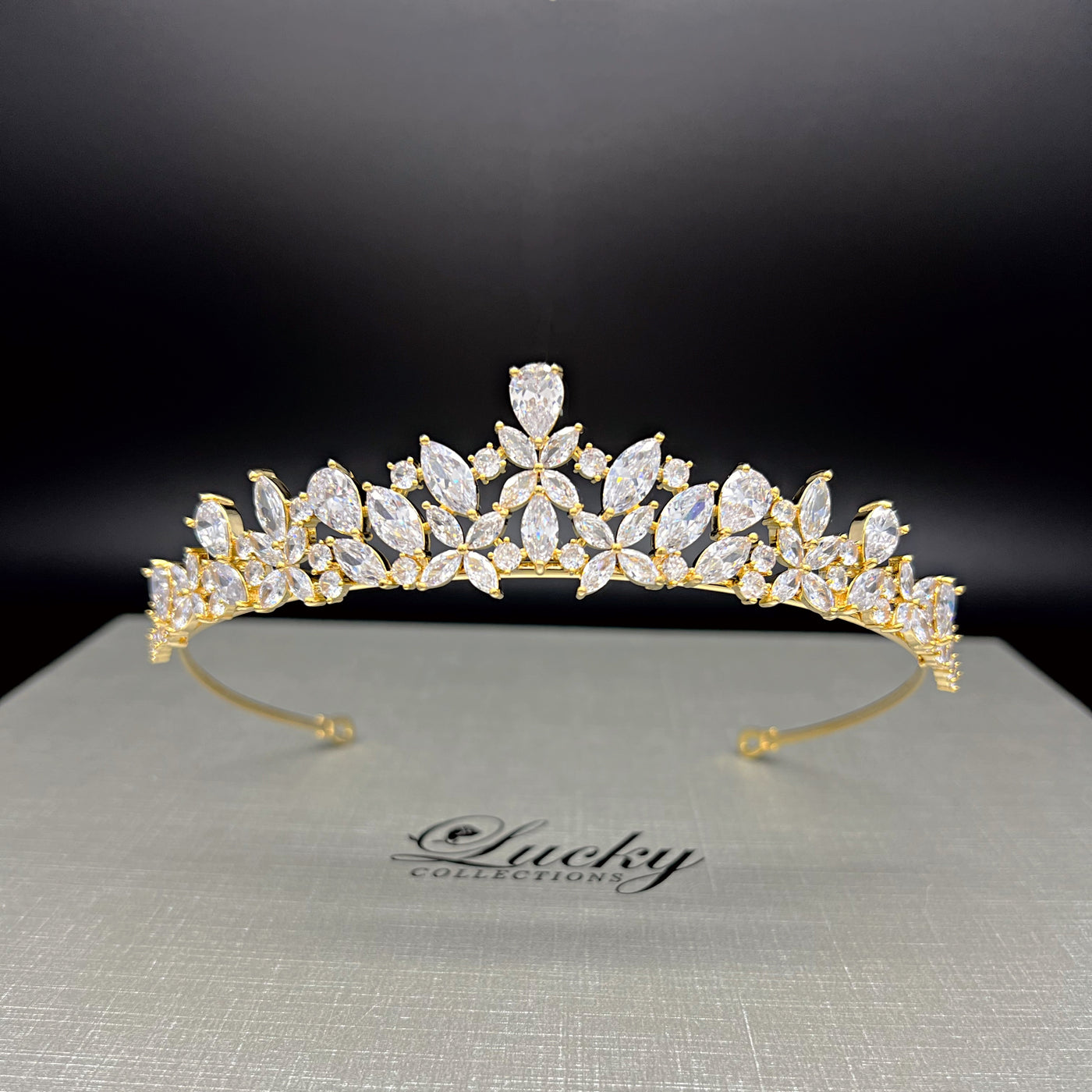 Bridal and Quinceanera Small Tiara for a delicate look  by Lucky Collections ™