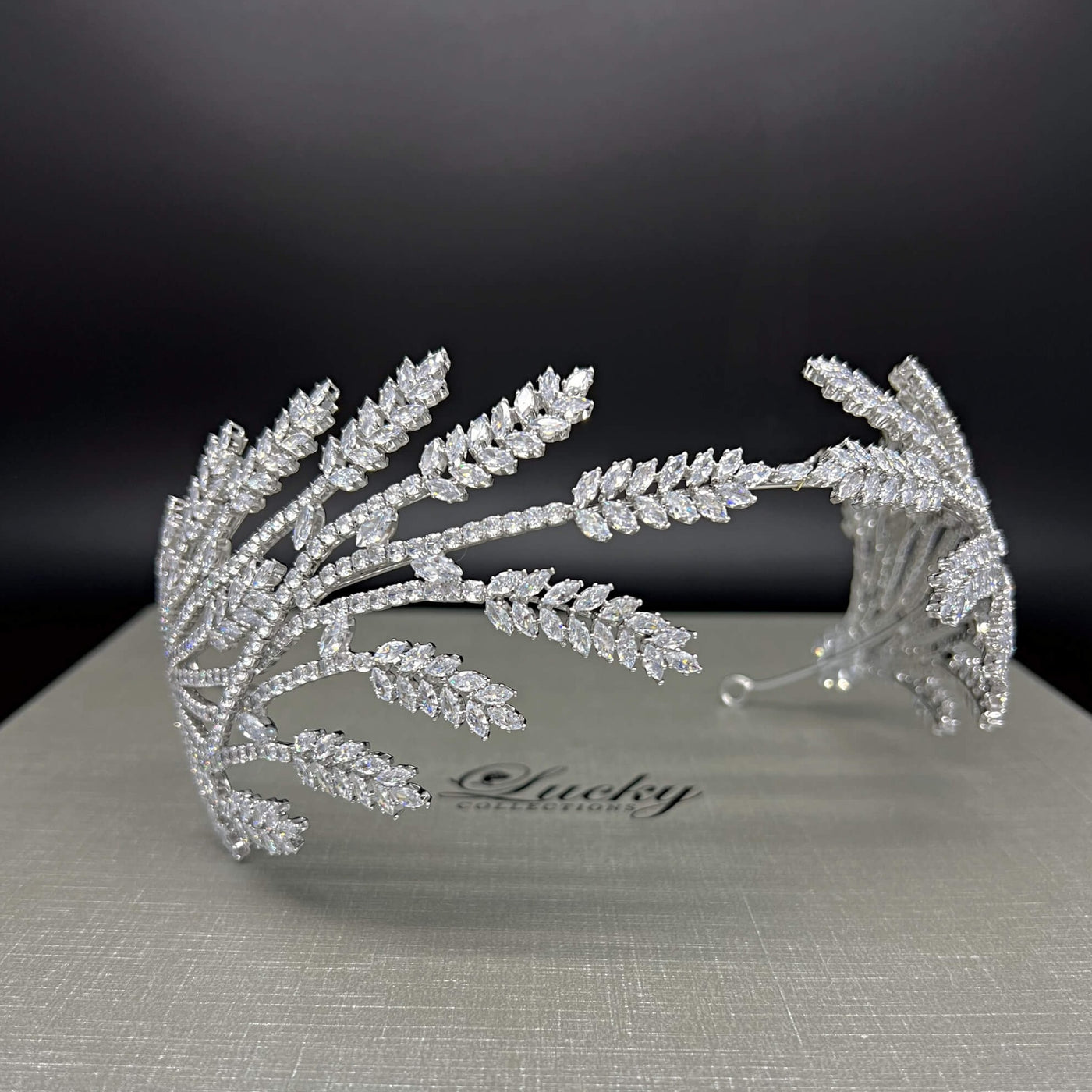 Bridal Headband, Quinceanera Headband, Headpiece for Bride, Glamorous and Sparkly
