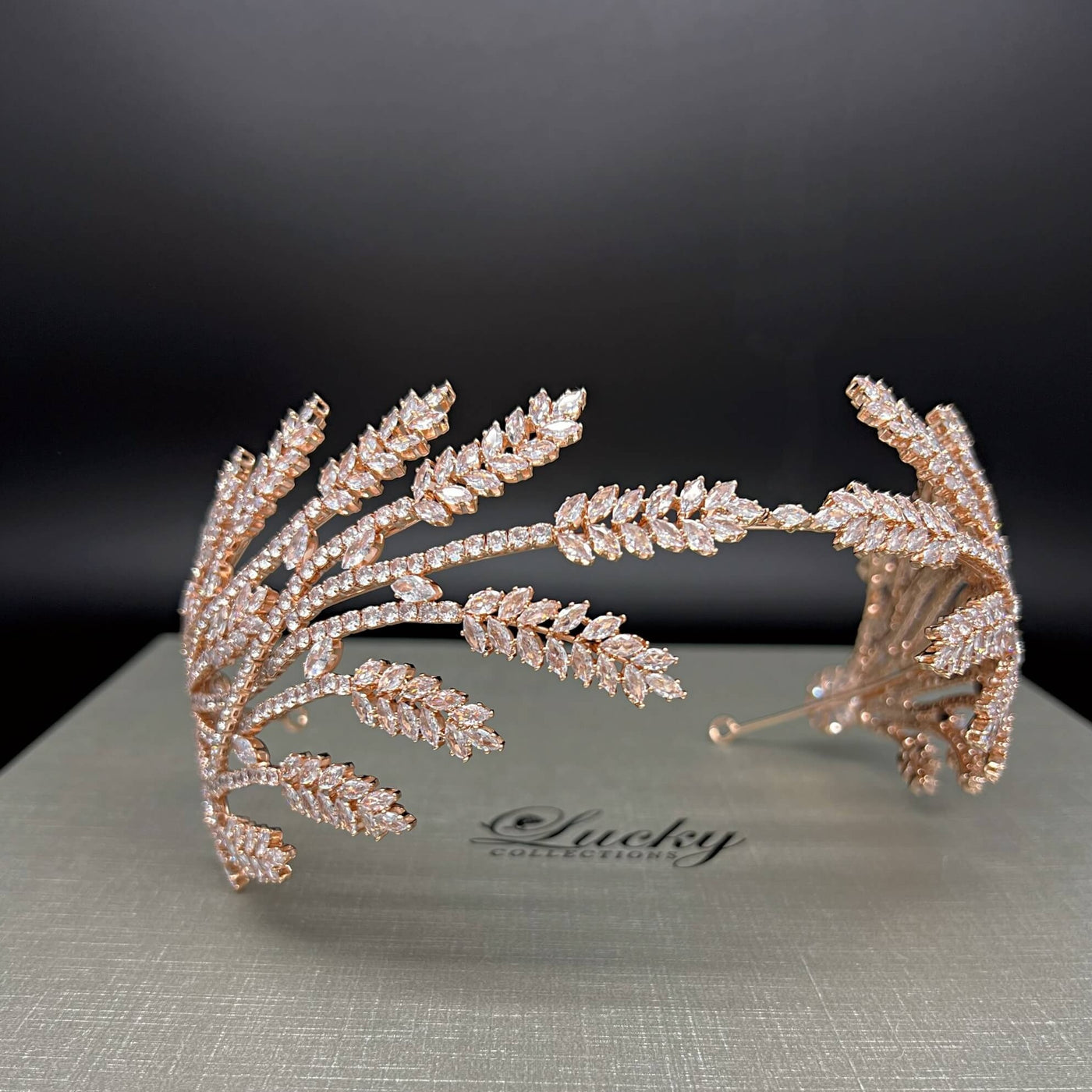 Bridal Headband, Quinceanera Headband, Headpiece for Bride, Glamorous and Sparkly