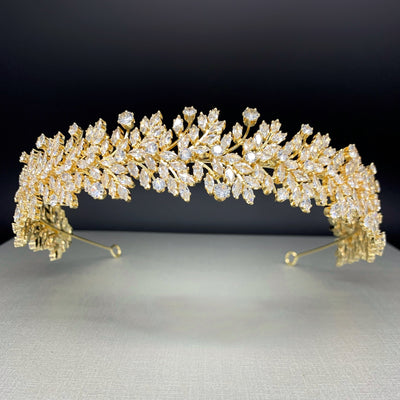 Headband with Zirconia,  Brilliant Marquise Ideal for All Celebrations by Lucky Collections ™. Bridal Headband