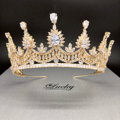 Zirconia Tiara Will Complete Your Desired Dream Look by Lucky Collections ™