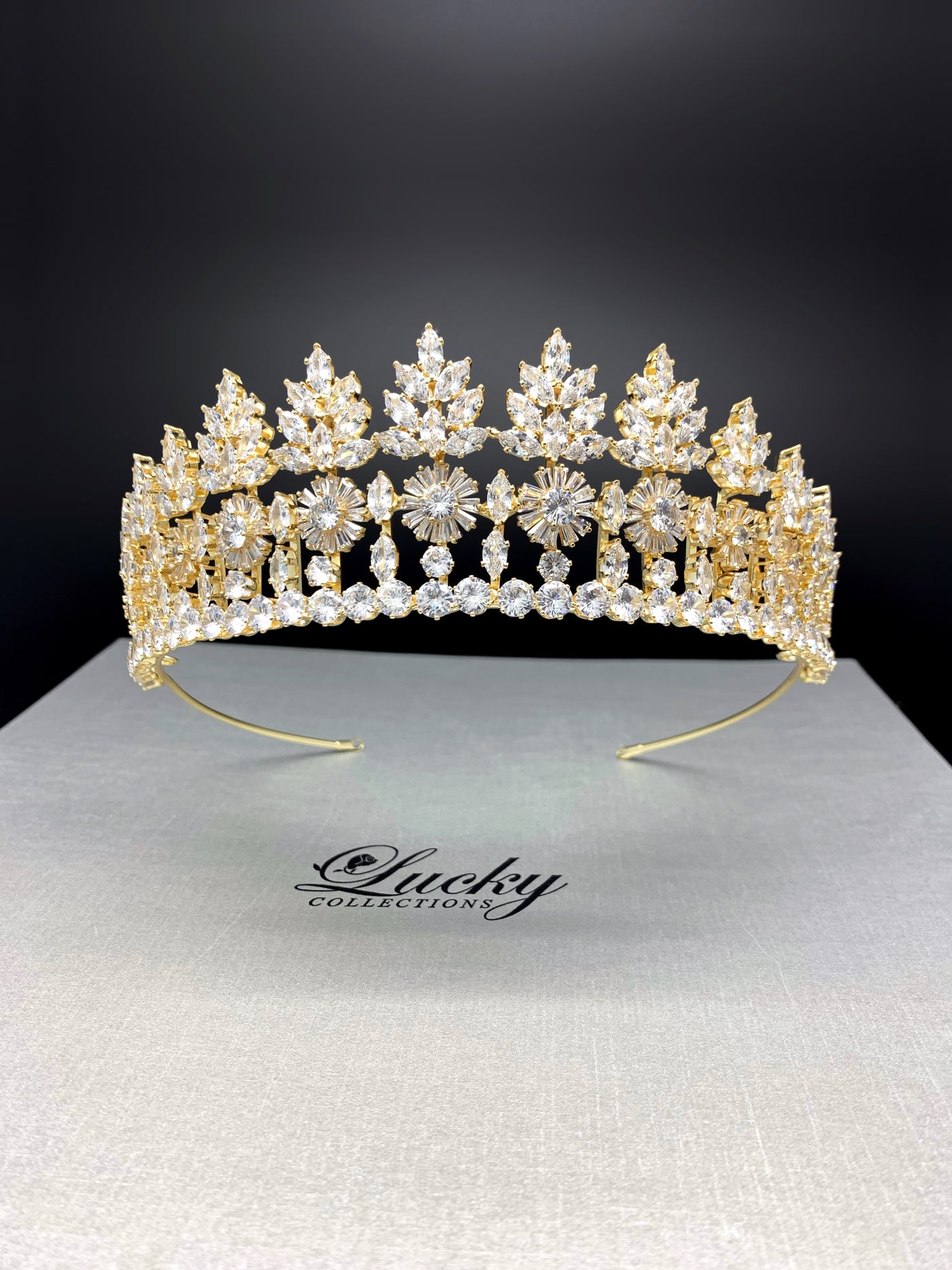 Zirconia Tiara, Fabulous Quince Design by  Lucky Collections ™