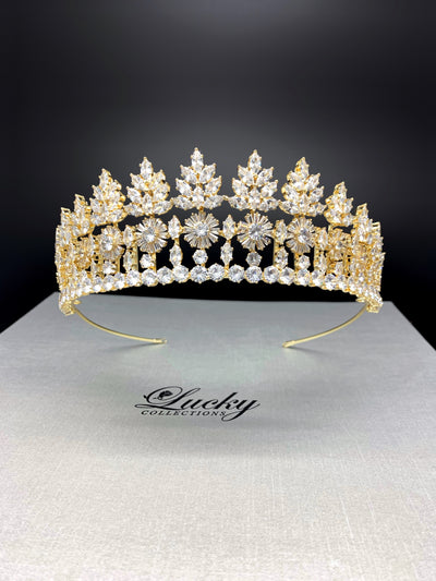 Zirconia Tiara, Fabulous Quince Design by  Lucky Collections ™