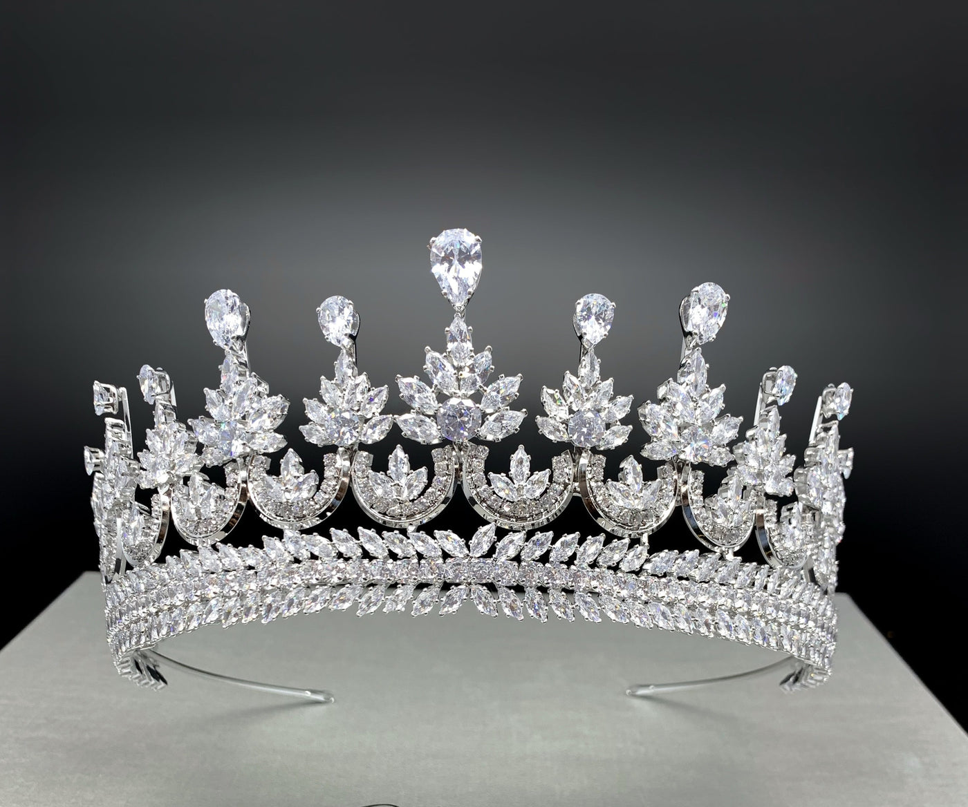  Zirconia Tiara Gold & Silver ideal for all celebrations by Lucky Collections ™