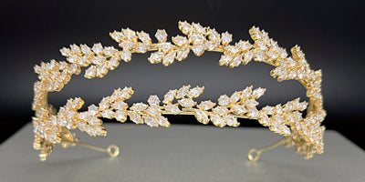 Bridal Headband made with high quality Zirconia is the most comfortable look and feel for that special occasion. 