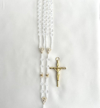 Lasso, Crystal , Wedding Lasso, Lazo, Lasso with Cross by Lucky Collections ™