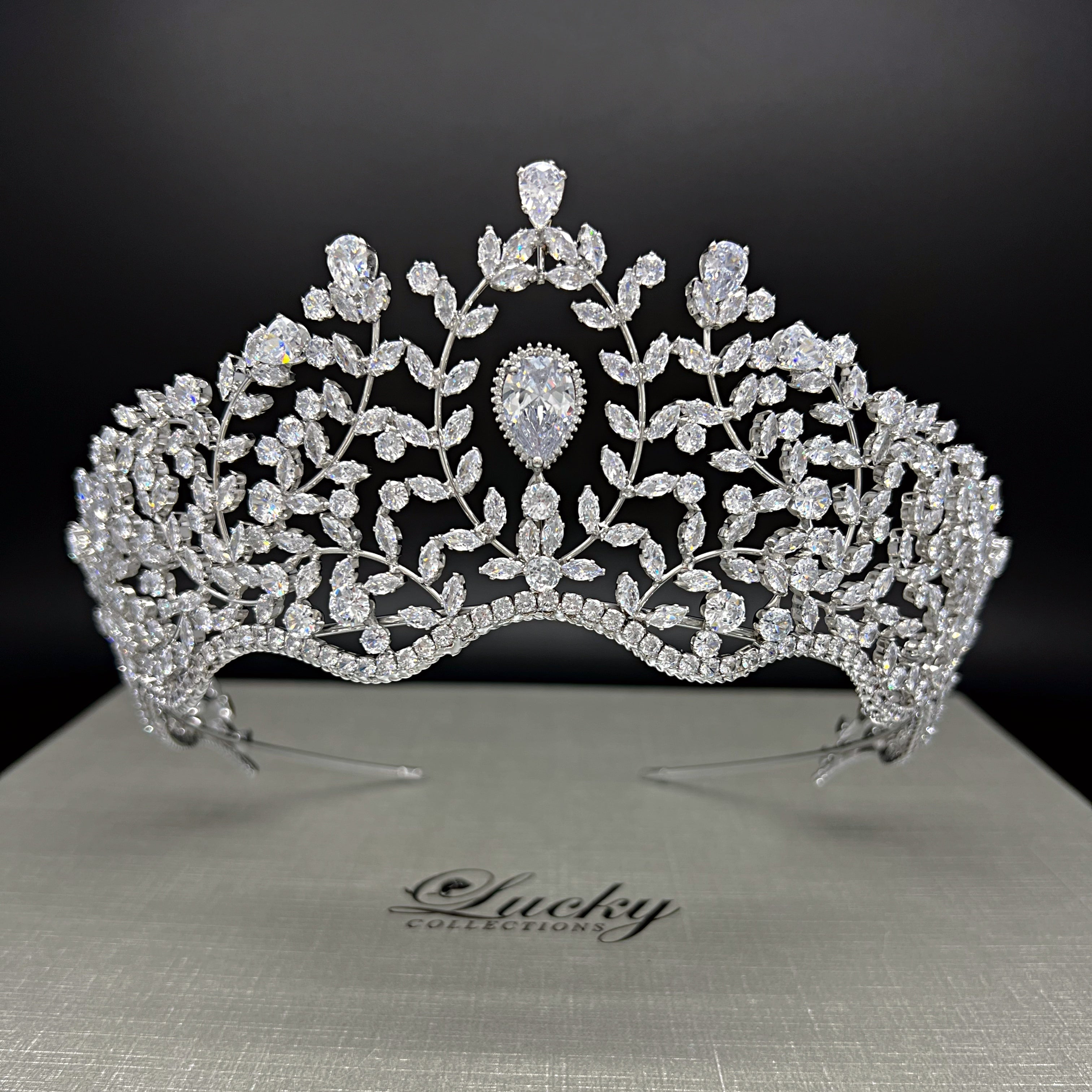 Quinceanera Tiara & Bridal Crown - 2.5
