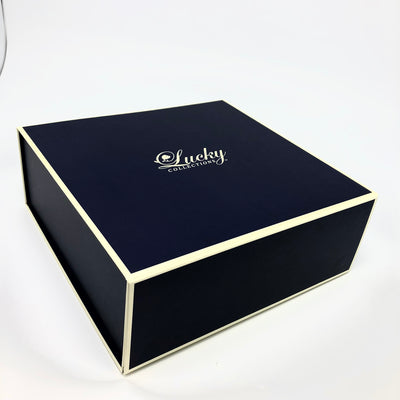  Each Lucky Collections ™ tiara comes in custom box for convenient presentation and keepsake.